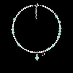 Bransoletka 16 + 5 cm Planets posrebrzana z kamieniami^Lilou Sale
