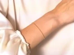 Bransoletka łańcuszek kulki pozłacana^Lilou New