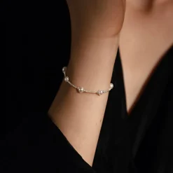 Bransoletka Pearls posrebrzana^Lilou Discount