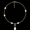 Bransoletka Pearls z zawieszką pozłacana^Lilou Sale