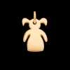 Dziewczynka 2 kuce pozłacana 1,5 cm^Lilou Hot