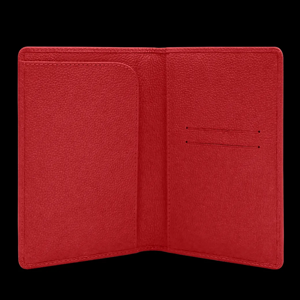 Etui na paszport w kolorze czerwonym^Lilou Clearance
