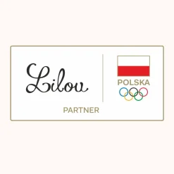 Kolczyki modułowe z masy perłowej Lily z pozłacaną lilijką^Lilou Hot