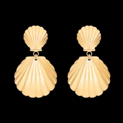Kolczyki Venus 3,4 cm pozłacane^Lilou Sale