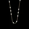 Naszyjnik Pearls pozłacany 60+5 cm^Lilou New