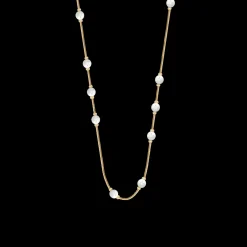 Naszyjnik Pearls pozłacany 60+5 cm^Lilou New