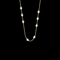 Naszyjnik Pearls pozłacany 40+5 cm^Lilou Sale