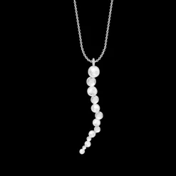 Naszyjnik Sparkling 1 posrebrzany^Lilou Fashion