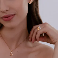 Naszyjnik Sparkling 2 pozłacany^Lilou Online