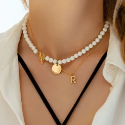 Naszyjnik Valence pozłacany^Lilou Fashion