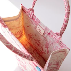 Shopper Opowieść 48.4 z tkaniny Canvas, czerwony^Lilou Fashion
