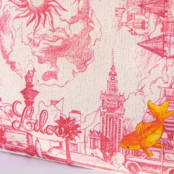 Shopper Opowieść 48.4 z tkaniny Canvas, czerwony^Lilou Fashion
