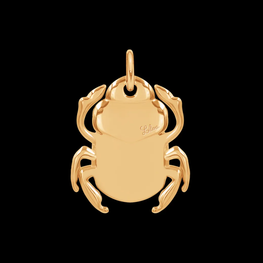 Skarabeusz 2 cm pozłacany^Lilou Online
