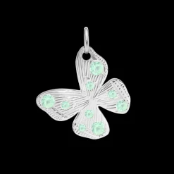 Zawieszka Papillon 1,5 cm posrebrzana^Lilou Online