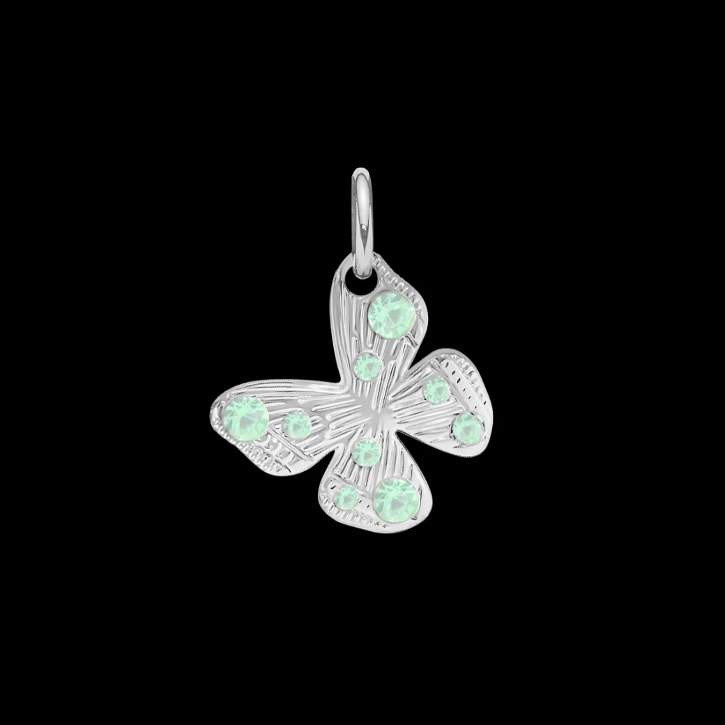 Zawieszka Papillon 1 cm posrebrzana^Lilou Best